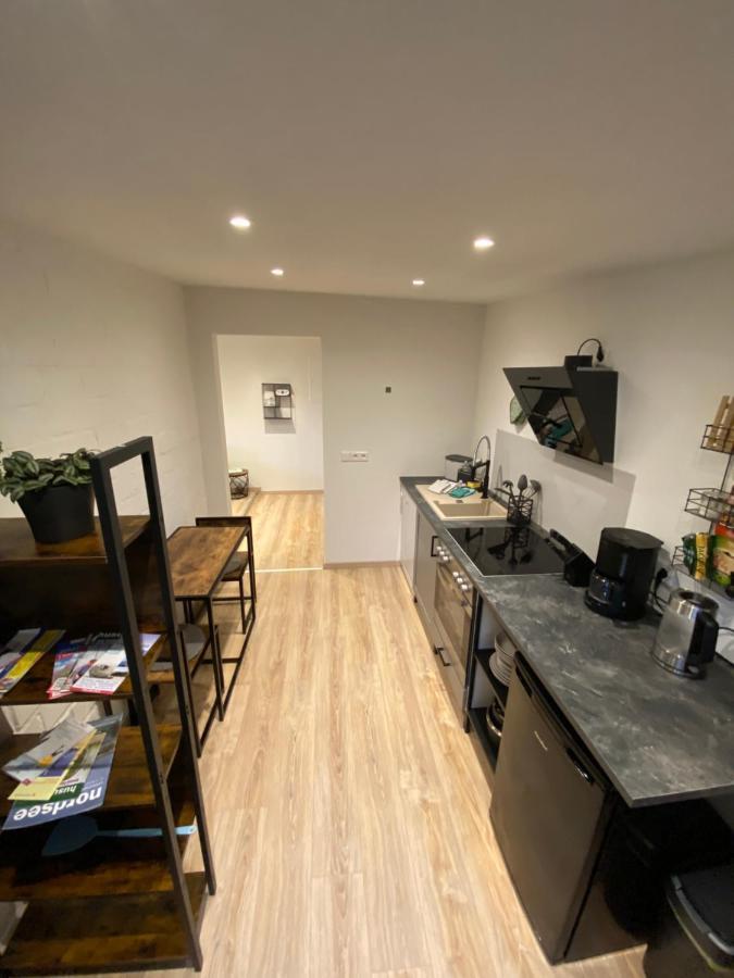Ferienwohnung Marschkieker - Kleiner Deichhof Hattstedtermarsch Exteriör bild